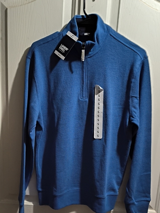 Lands' End Other - Lands' End Men's Royal Blue Half-Zip Sweater